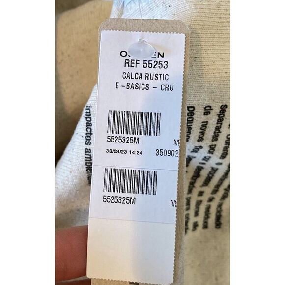 NWT Osklen Sweatpants Size Medium Women’s Beige - Picture 8 of 12